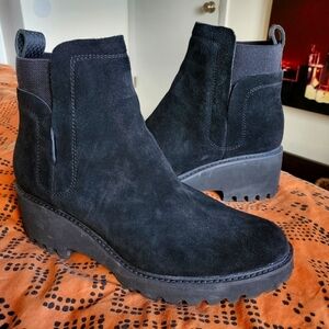 Dolce Vita Black Ankle Boots